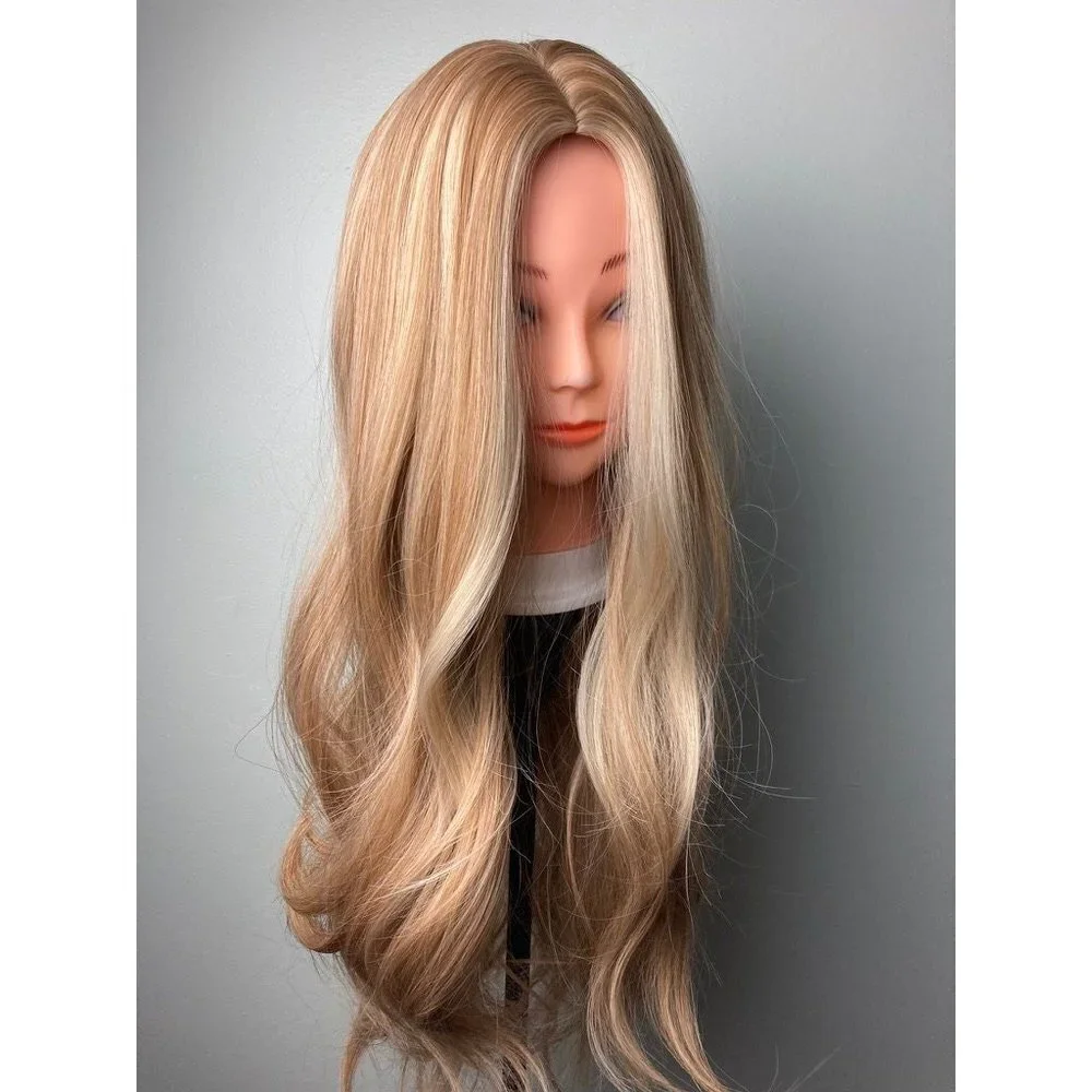 Blonde Wig Middle Part Wig